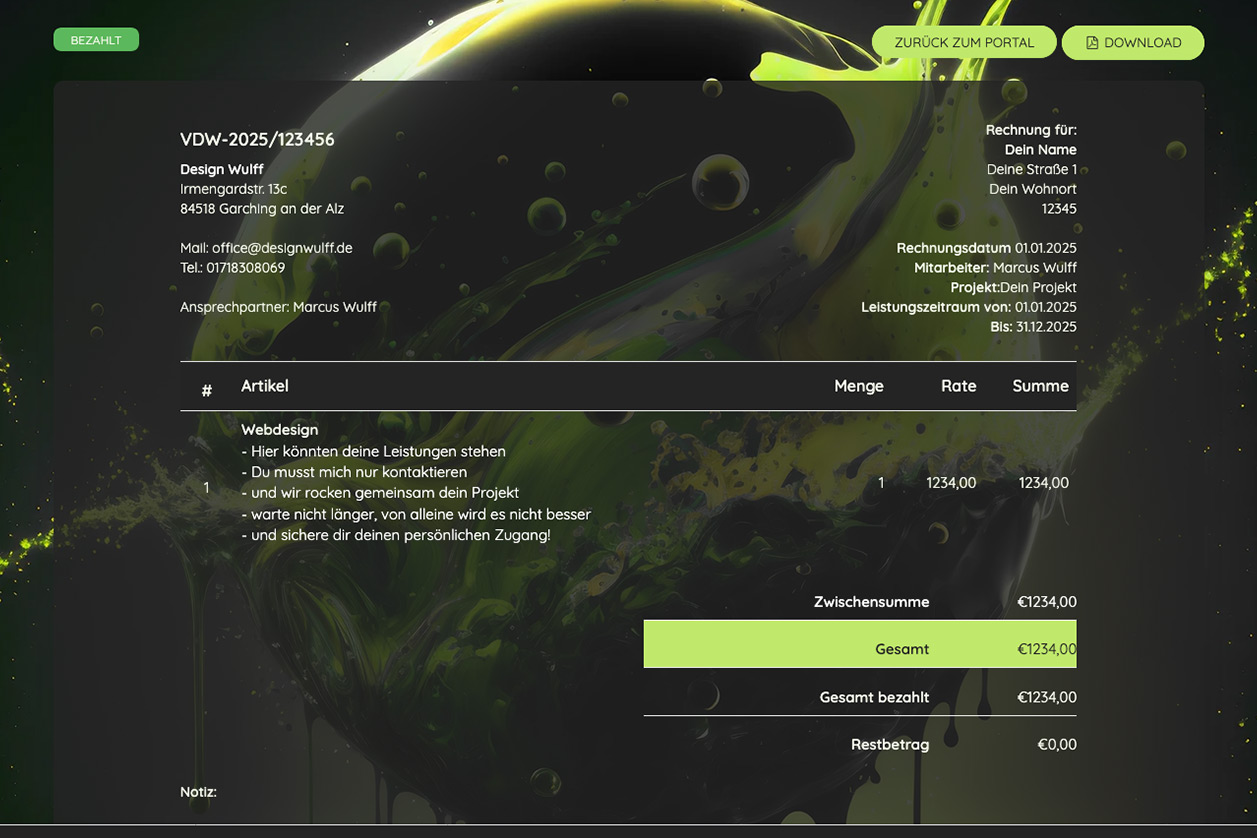  Alles Wichtige an einem Ort